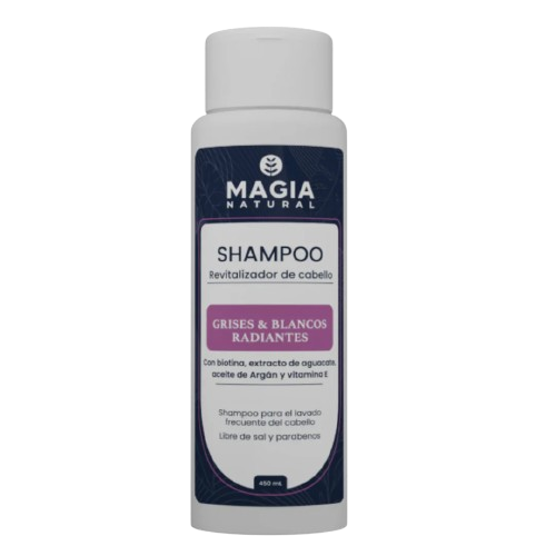 Shampoo gris y blancos x450ml