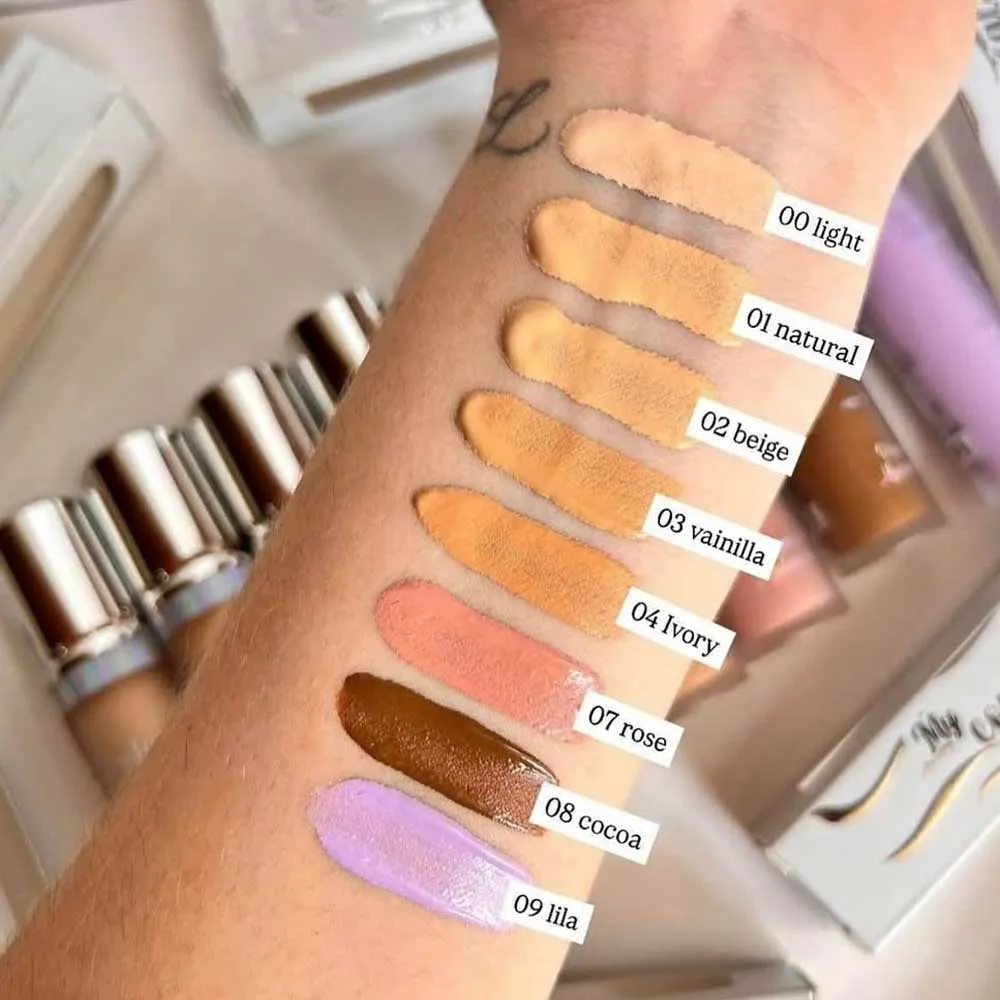 Corrector liquído tono 02 - Beige — foto 2