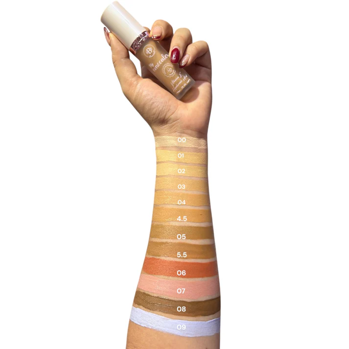 Corrector liquído jumbo tono 04.5 - Olive Beige — foto 2