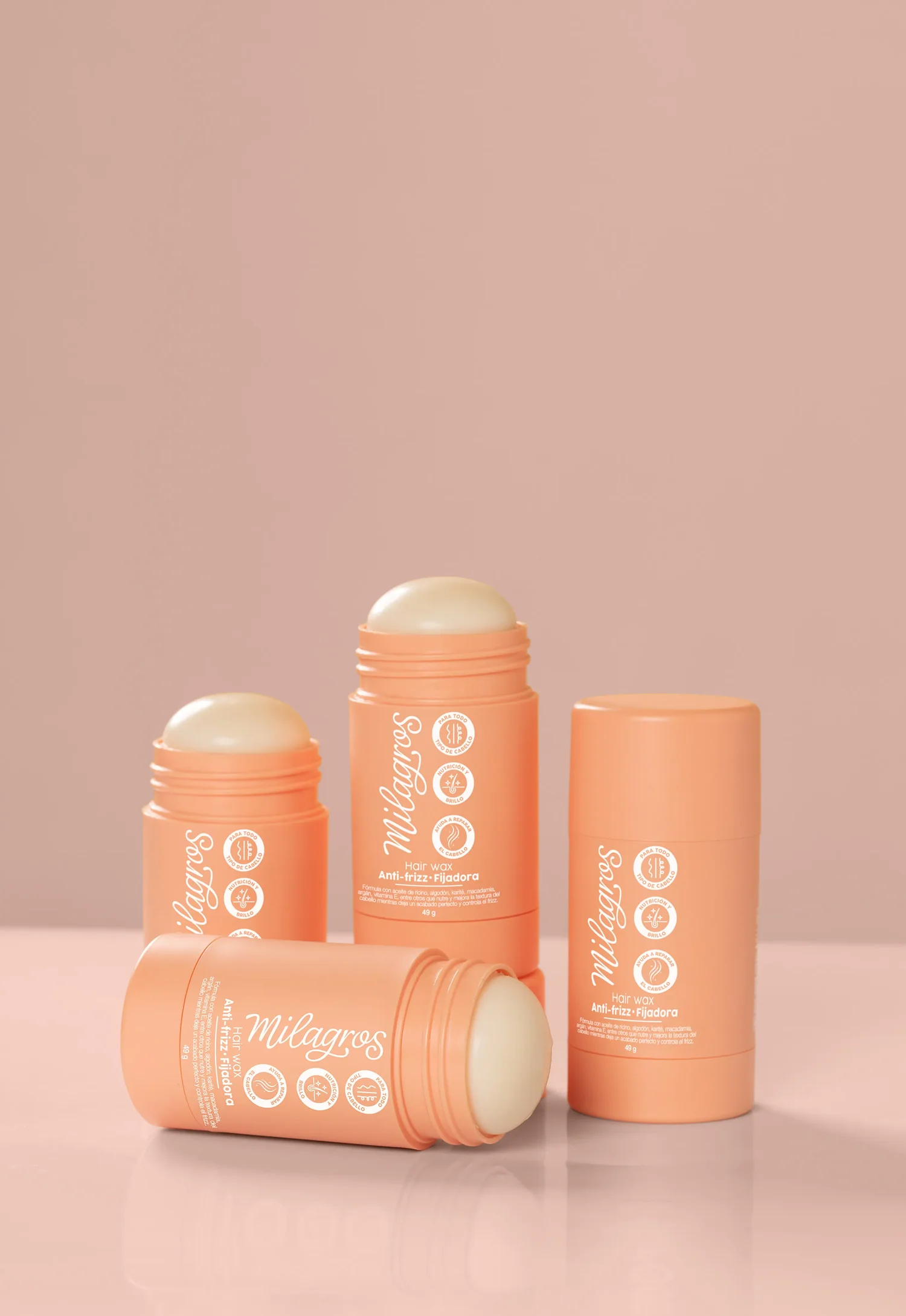 Cera en barra anti frizz x49 gr