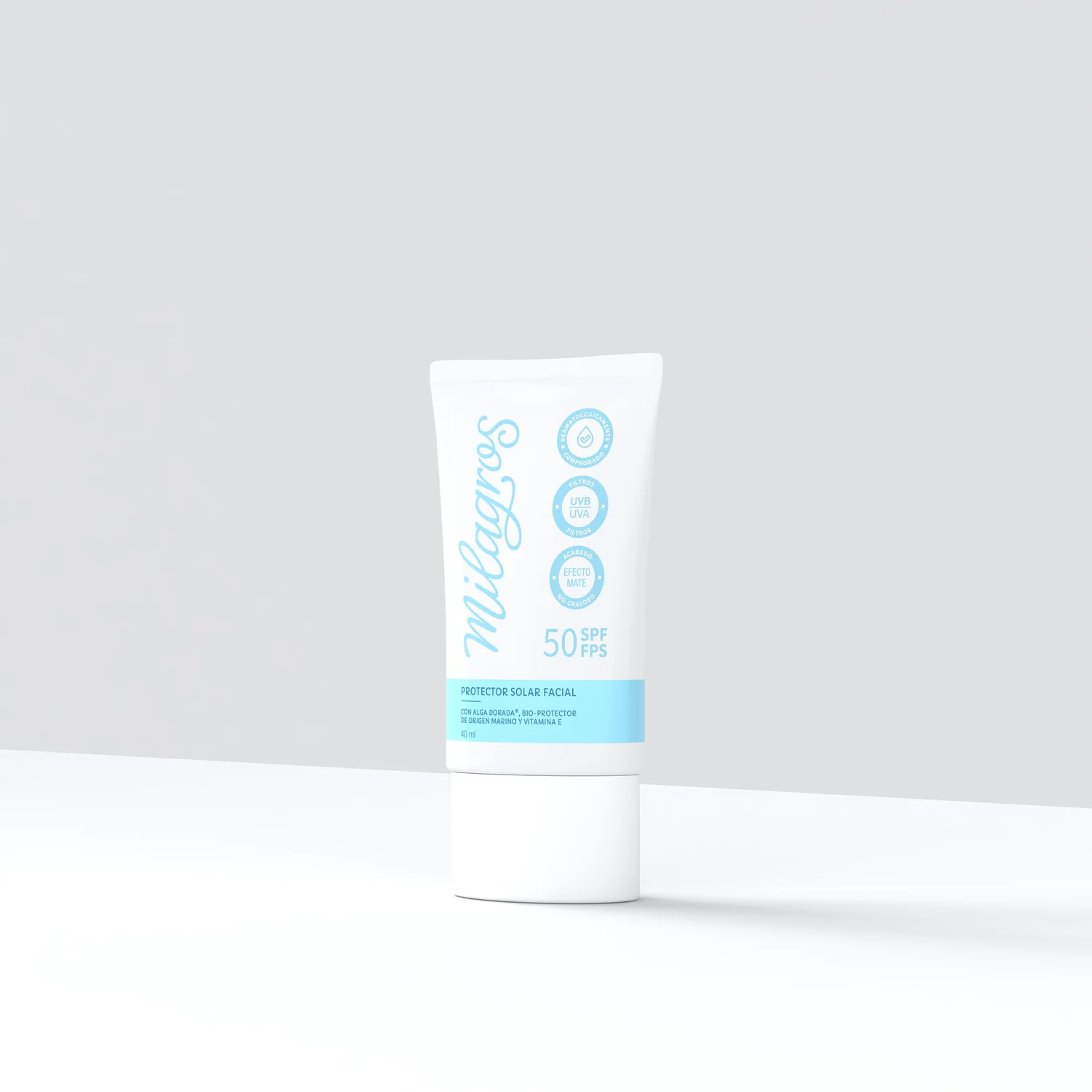 Bloqueador facial 50 FPS sin color x40 ml
