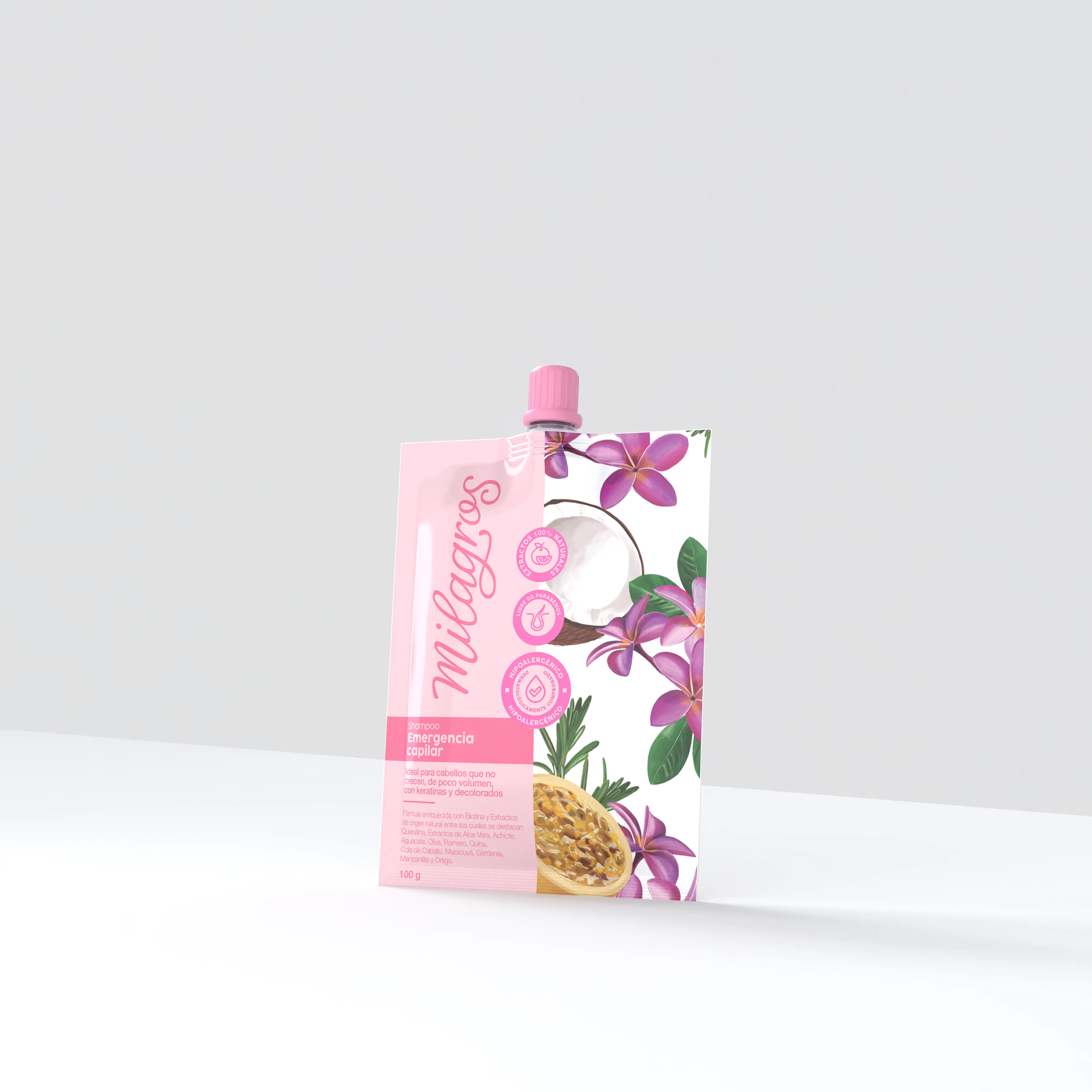 Shampoo emergencia capilar x100 g