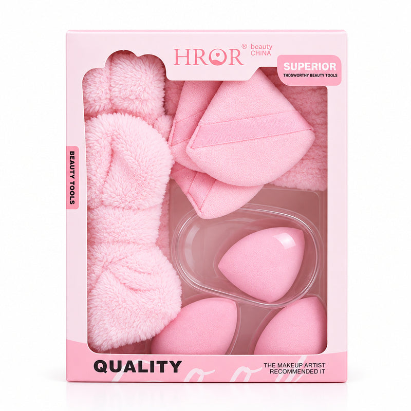 Kit pomos + borlas hror - Rosado