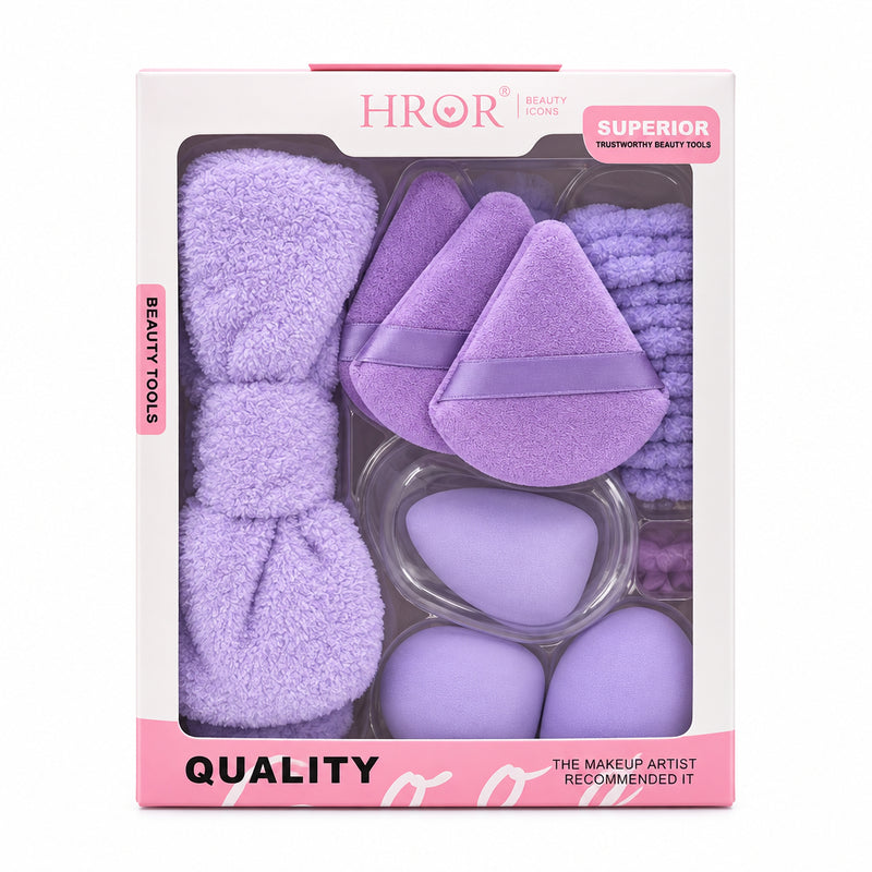 Kit pomos + borlas hror - Morado