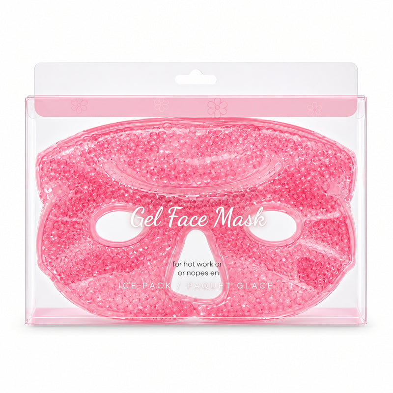 Mascarilla para ojos hidro gel hot y cold - Rosado