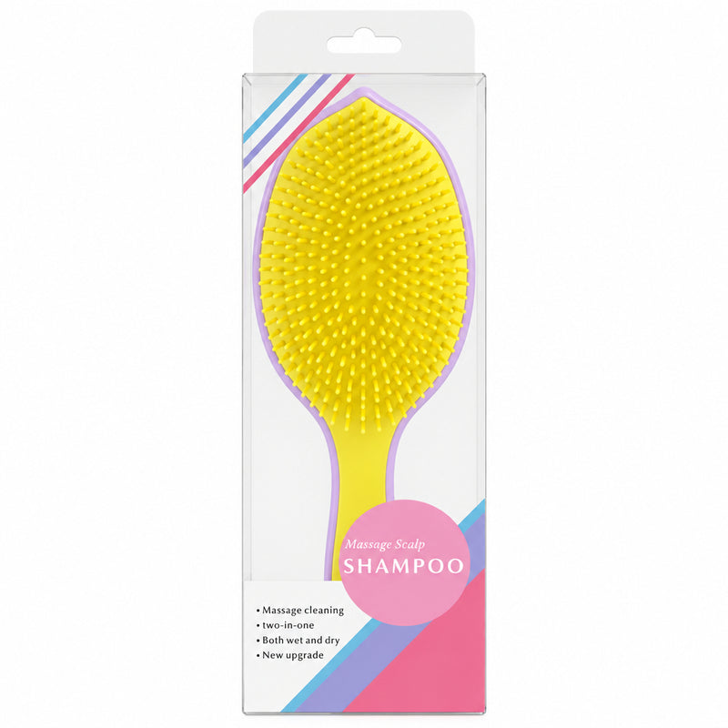 Cepillo cabello masajeador - Morado