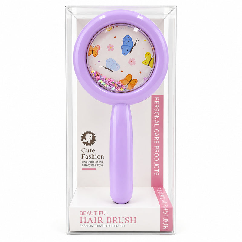Cepillo cabello hair brush - Morado