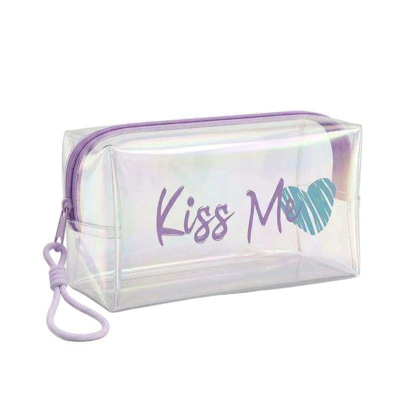 Cosmetiquera kiss me - Morada