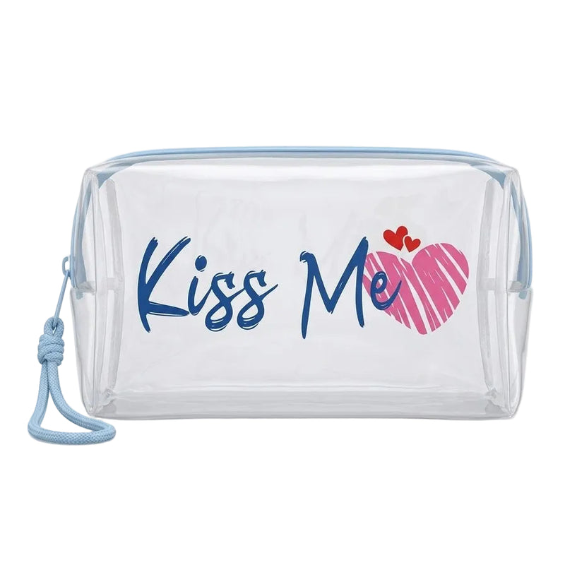 Cosmetiquera kiss me - Azul