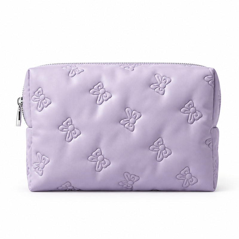 Cosmetiquera moño ref- - Morado
