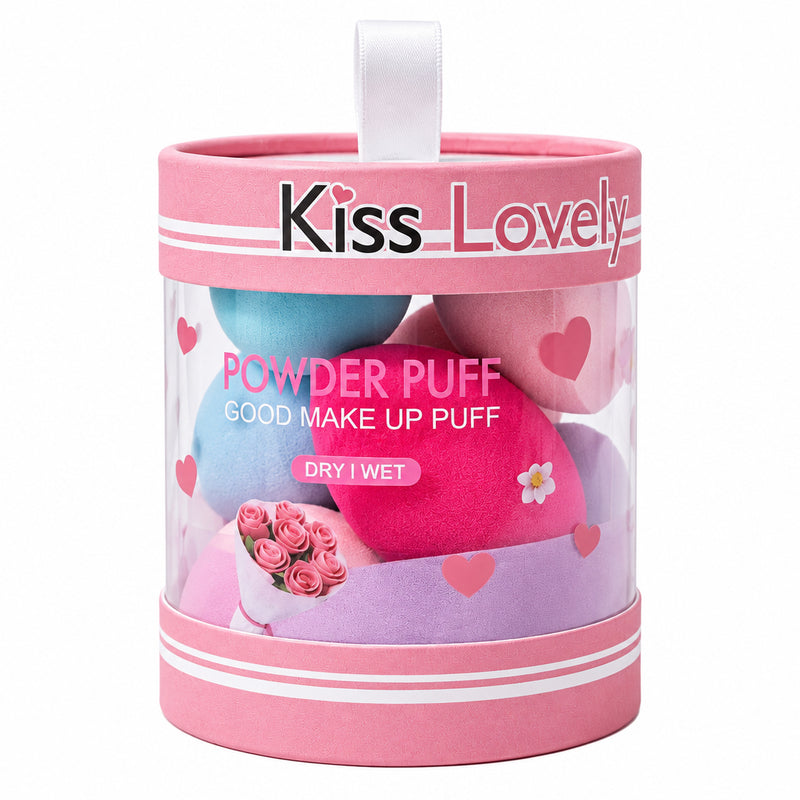 Tarro beauty blender kiss lovely x8