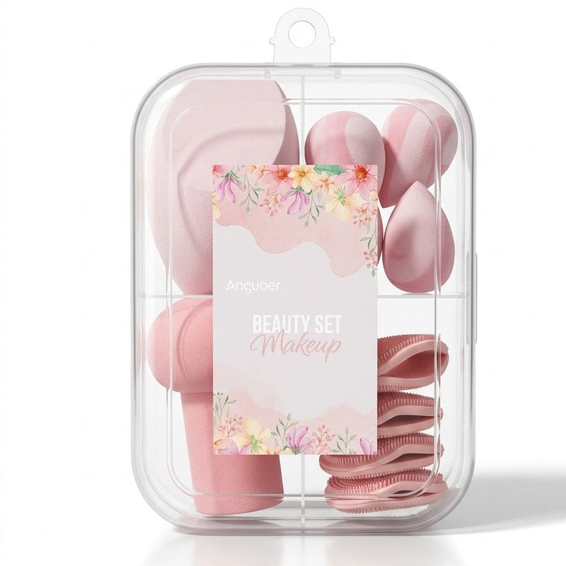 Kit de pomos beauty set x10 - Rosado