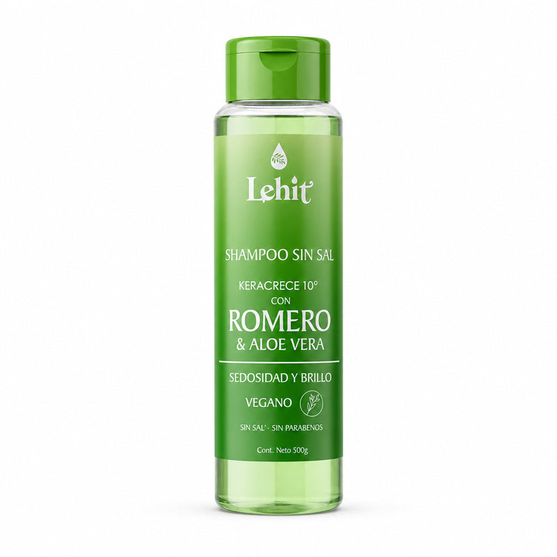 Shampoo romero y aloe vera x500 gr