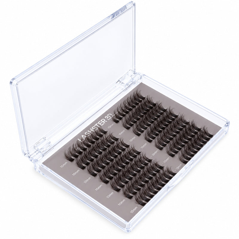 Pestañas cluster du brown 3D - 35