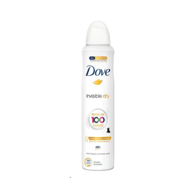 Desodorante aerosol dama invisible dry x250 ml
