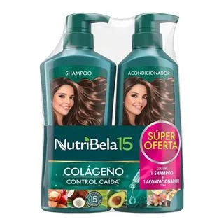 Kit shampoo + acondicionador colageno x370 ml