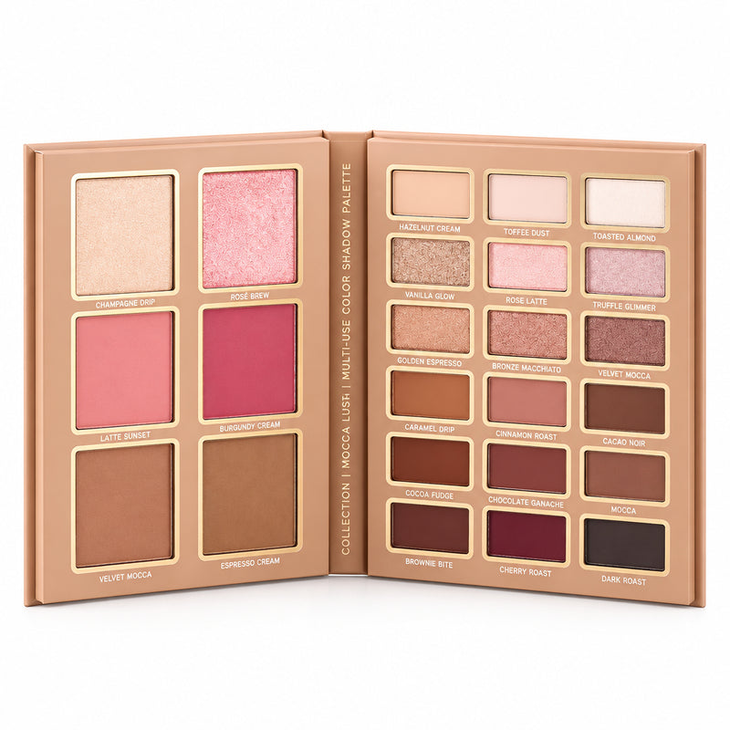 Paleta de sombras mocca lush