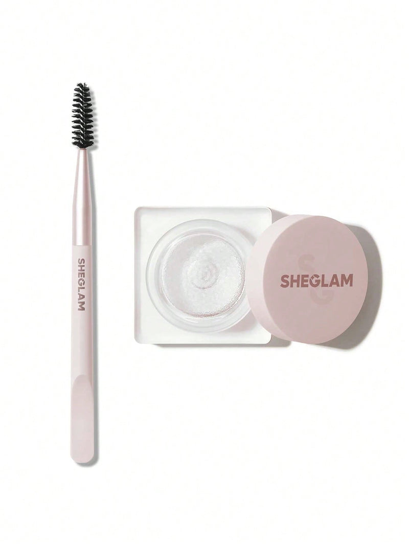 Gel de cejas + brocha - crystal clear