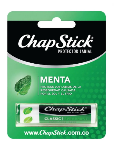Chap stick menta