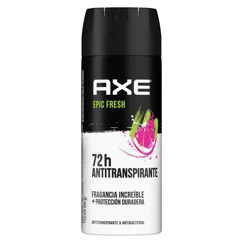 Desodorante axe aerosol seco epic fresh x150 ml