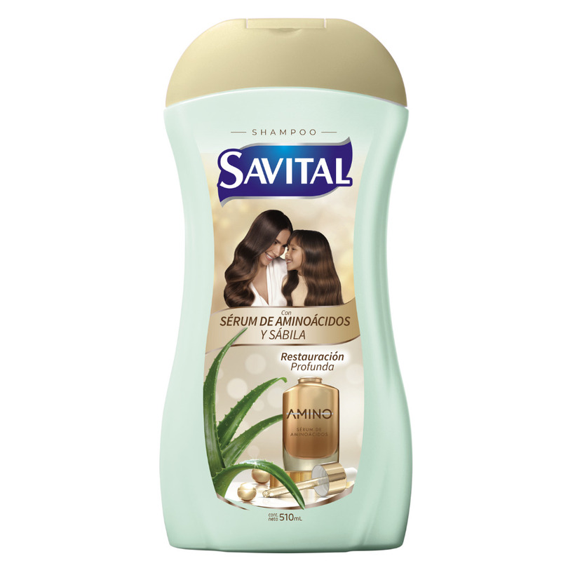 Shampoo x510 ml serum de aminoacidos