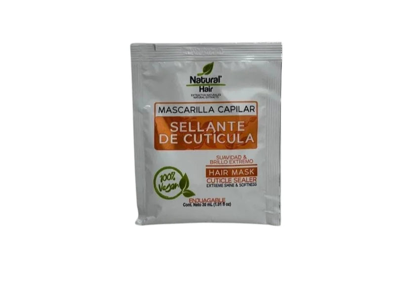 Mascarilla zanahoria sobre 30 ml