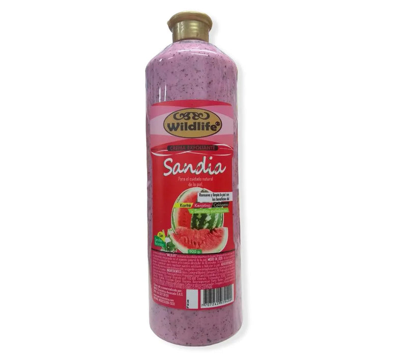 Crema de manos exfoliante wildlife x490 g sandia