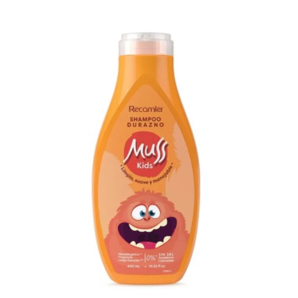 Shampoo kids x400 ml durazno