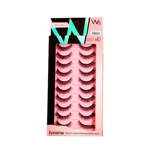 Pestañas x10 femenina