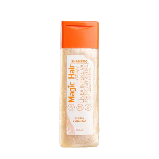 Shampoo x500 ml - romero cafe y ginseng
