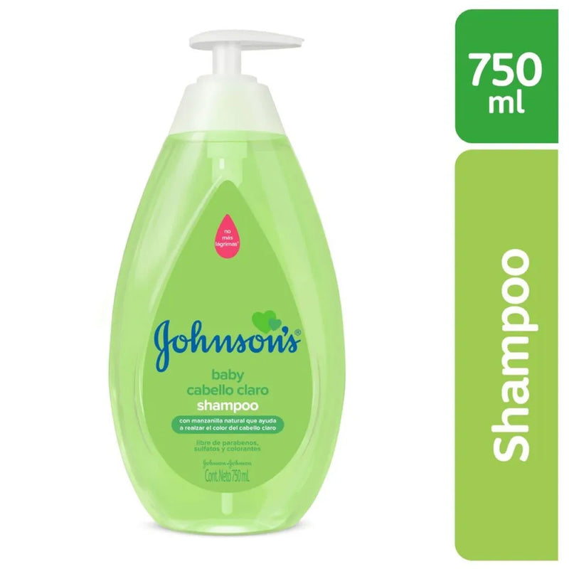 Shampoo johnson x750 ml - verde