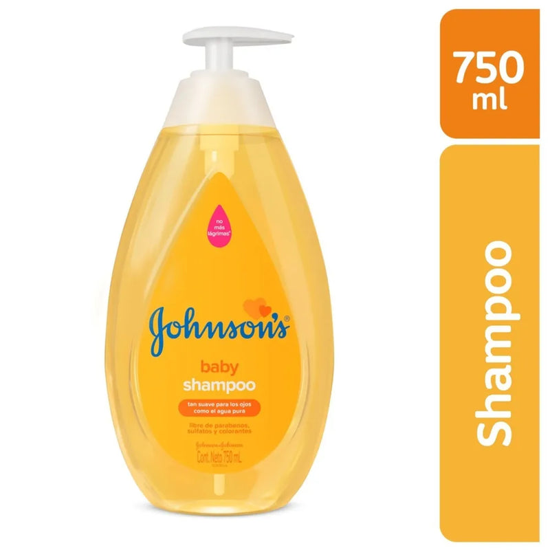 Shampoo johnson x750 ml - amarillo