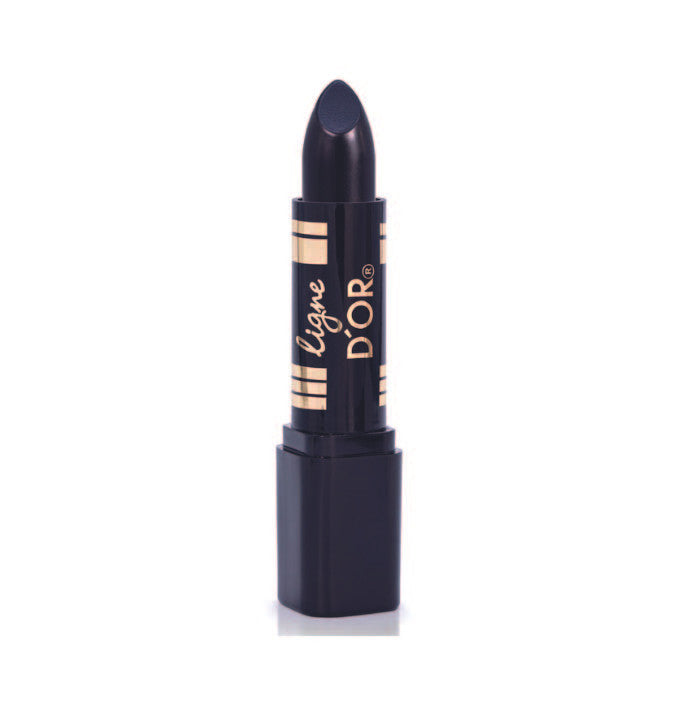 Labial en barra matte negro