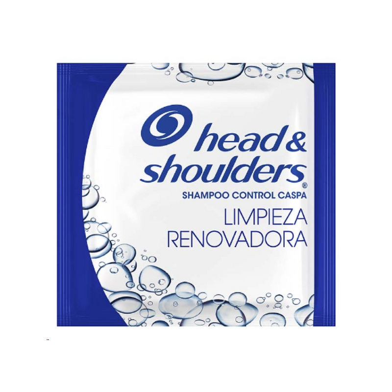 Shampoo heade shoulders displey limpieza renovadora 24 un x18 ml
