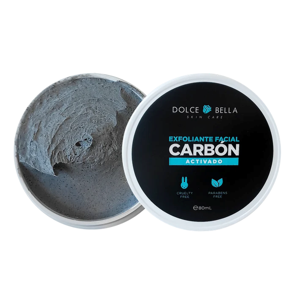 Exfoliante facial x80 g carbon activado
