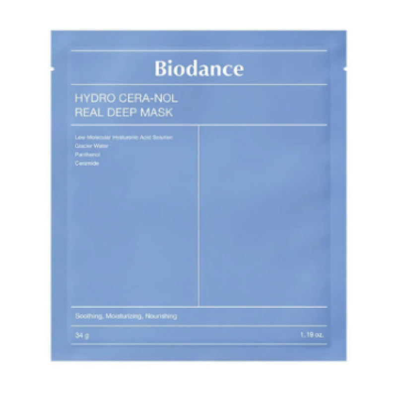 Mascarilla hydro cera- nol azul x34 g