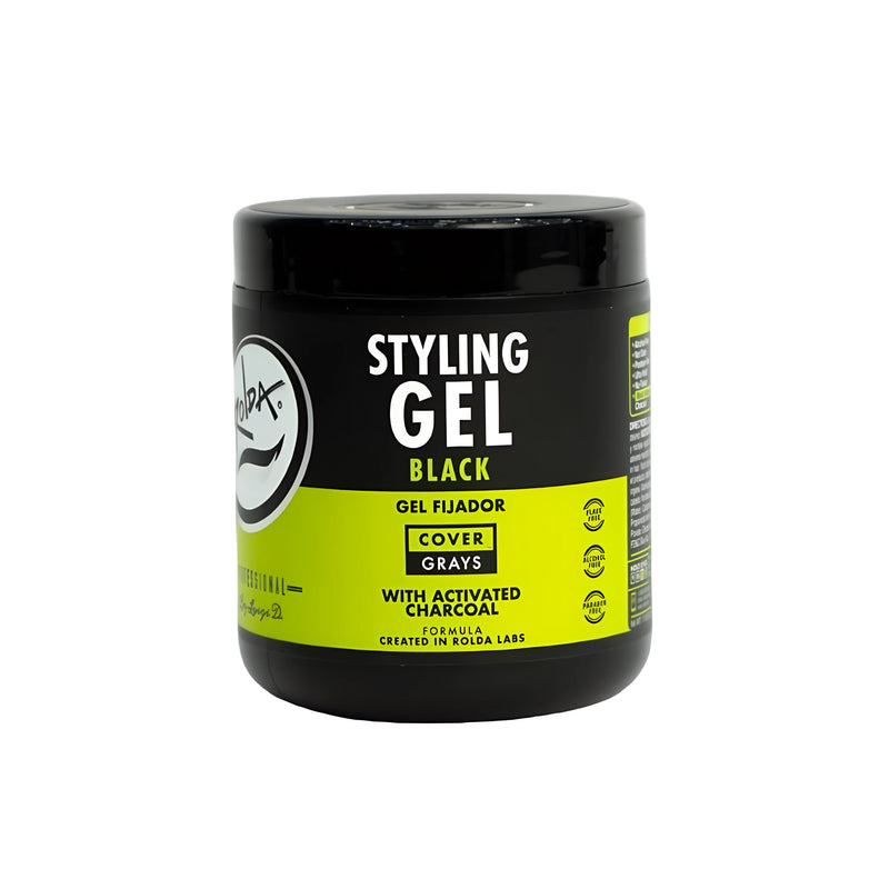 Gel fijador styling black x500 ml