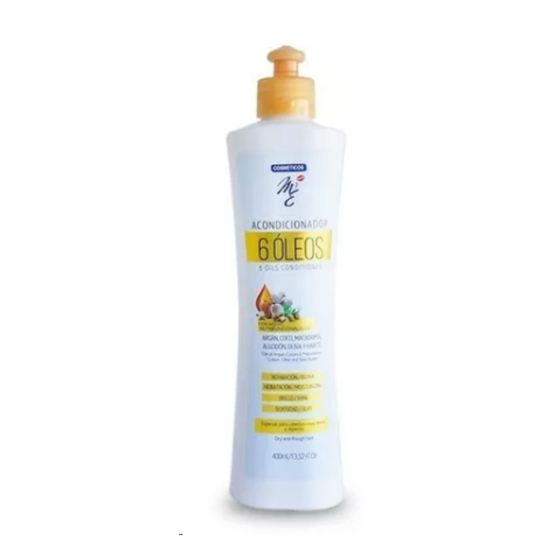 Acondicionador 6 oleos hidronutritivo x400 ml