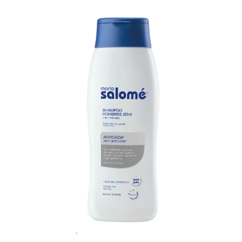 Shampoo salome x400 hombres 2 en 1