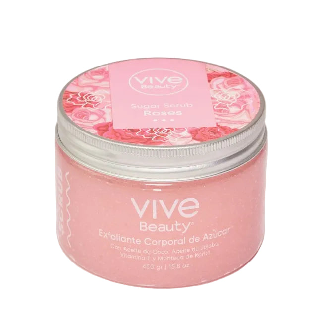Exfoliante corporal de azucar x450 ml - roses