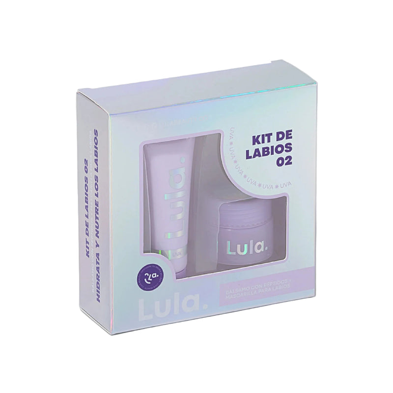 Kit labios balsamo + mascarilla - uva