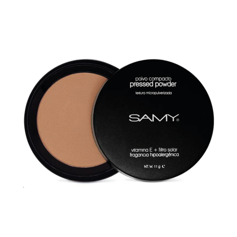 Polvo compacto 04 almendra