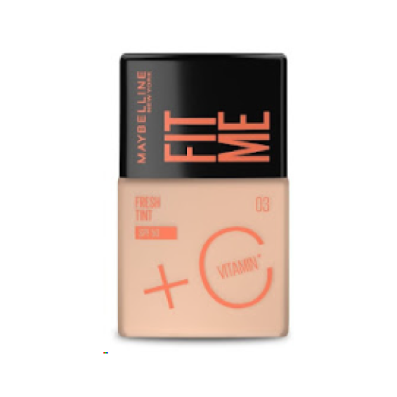 Base liquida tono 3 fit me + vitamina c