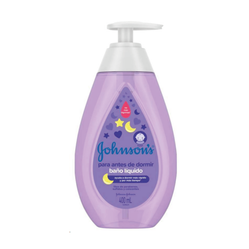 Baño liquido johnson antes de dormir x400