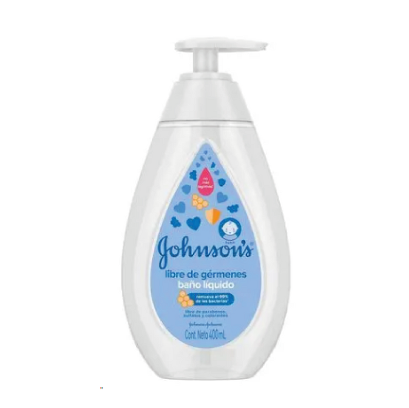 Baño liquido johnson libre germenes x400