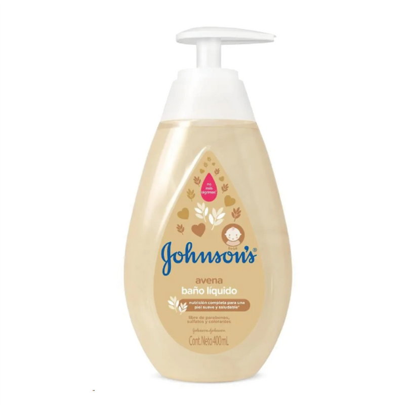 Baño liquido johnson avena x400