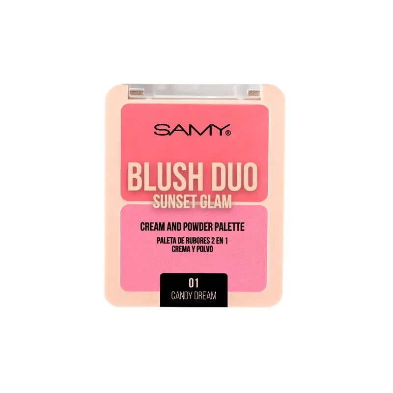 Rubor 2 en 1 sunset glam #01