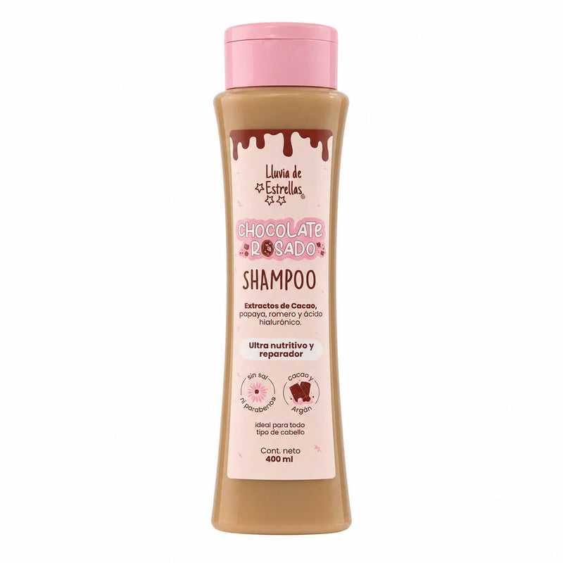 Shampoo x400 ml chocolate rosado