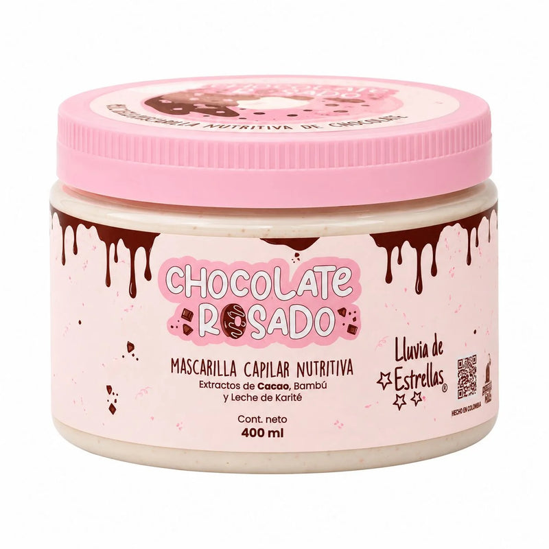 Mascarilla x300 ml chocolate rosado
