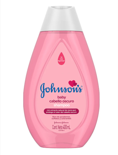 Shampoo johnson x400 ml - rojo